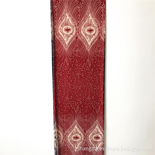 Traditional Algerian Design Rayon 120Gsm Discharge Printed